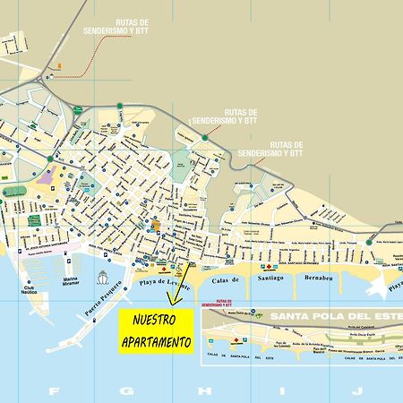 Apartamento Santa Pola Primera Linea De Playa Zewnętrze zdjęcie