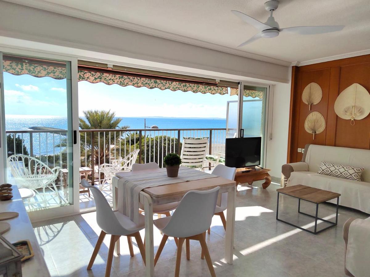 Apartamento Santa Pola Primera Linea De Playa Zewnętrze zdjęcie